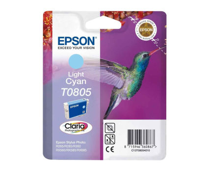 Tusz EPSON Tusz EPSON T0805 Light Cyan (C13T08054010)